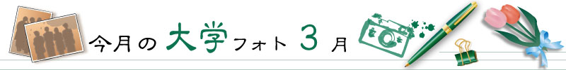 今月の大学フォト