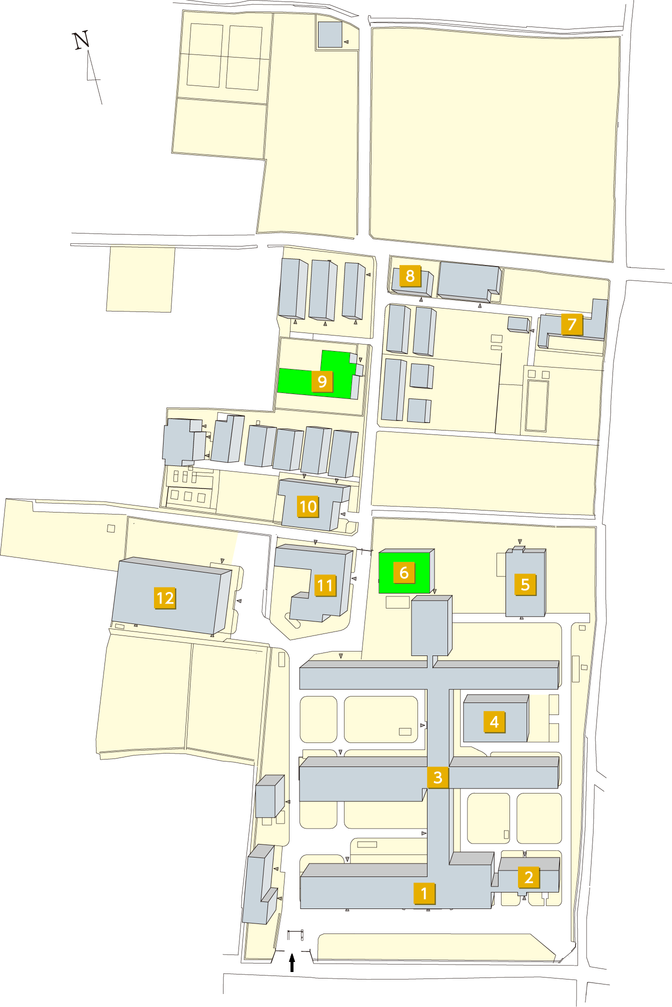 Miki-cho Campus (Agriculture) Map