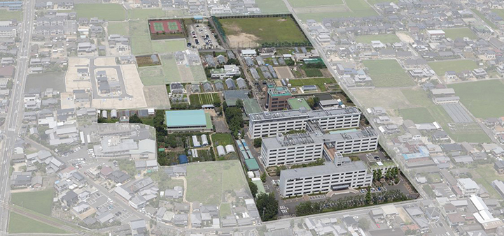 Kagawa University Agriculture Campus from Southwest