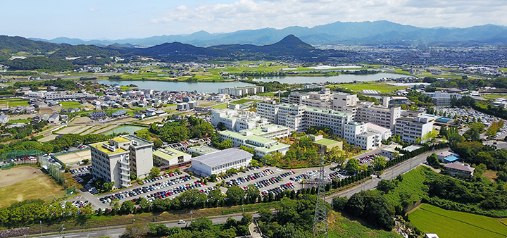 Kagawa University Medicine Campus from Northwest