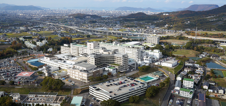 Kagawa University Medicine Campus from Southeast