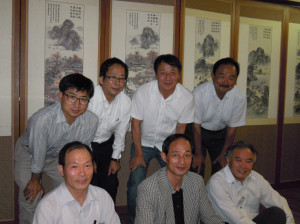 西海水産研究所の研究員の方たちと