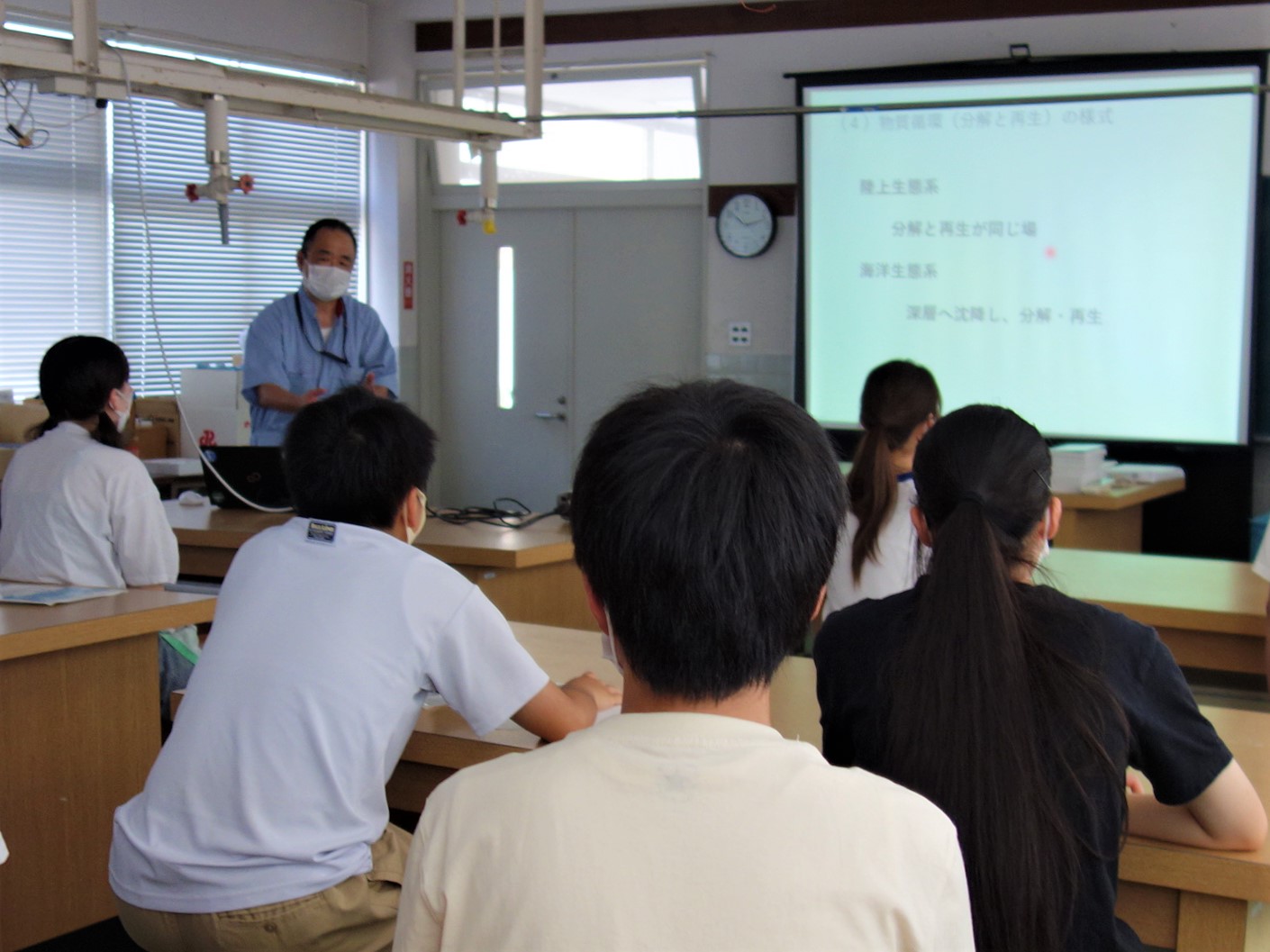 多田センター長の講義