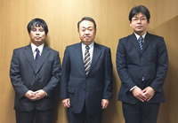 Assistant Professors S. Mochizuki and S. Kato