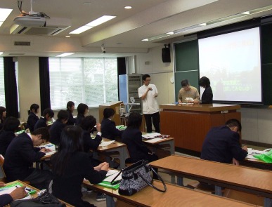 医学部　説明会の様子