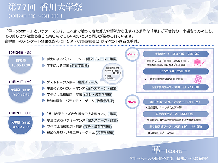 第77回大学祭