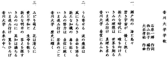 学歌・歌詞