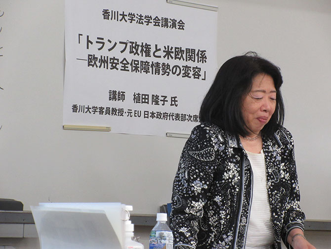 法学会講演会を開催しました（2025年6月・植田隆子氏）