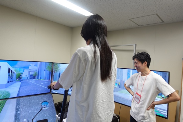 メタバース体験(機械システムコース)