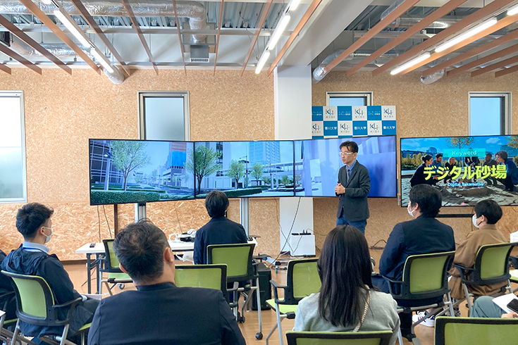 メタバース没入体験の様子