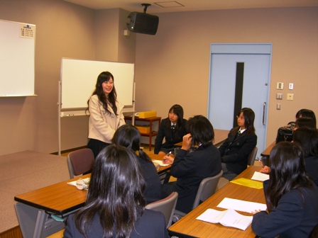 学生との懇談会