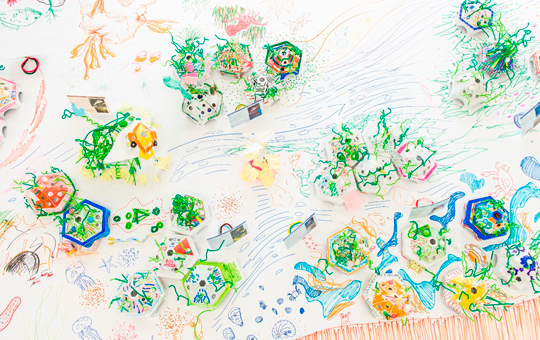 アート×サイエンスワークショップ 「わたしは、いきもの。海の中のまちをつくる。」を開催しました
