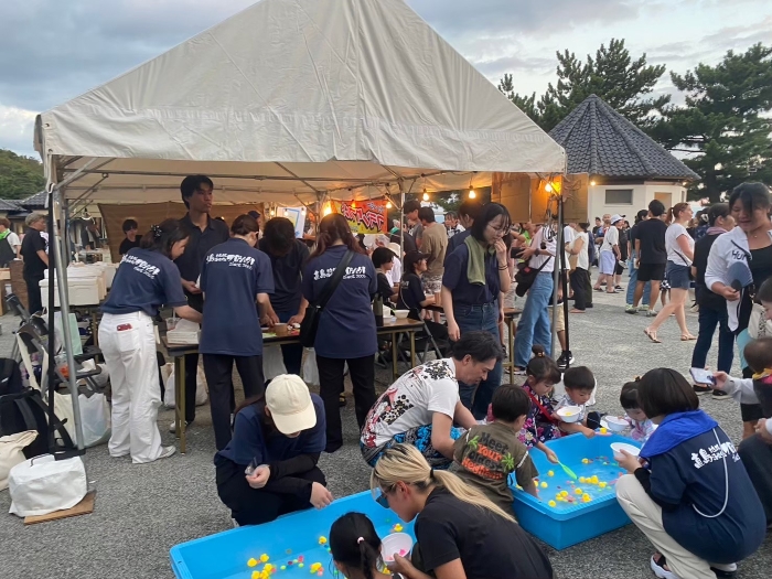 火祭りの様子
