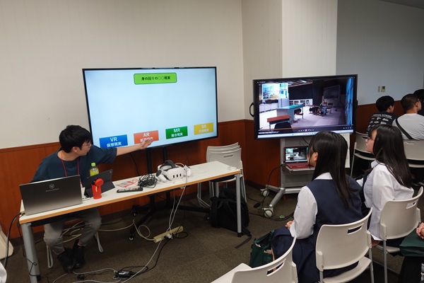 ICTを活用した避難訓練システムの紹介(防災・危機管理コース)