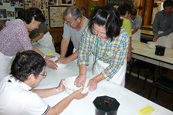 うどん打ち体験