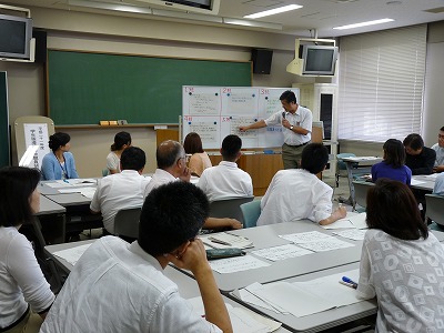 班別討議の風景 2