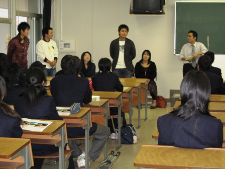 教育学部　学生との懇談会