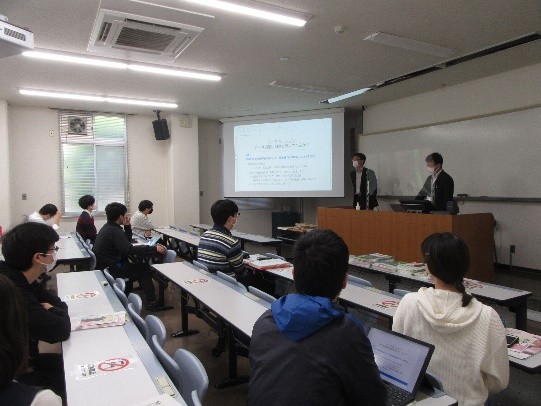 大学生に対する選挙啓発出前授業を実施します