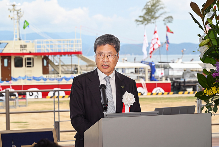 2_主催者挨拶(香川大学上田学長)