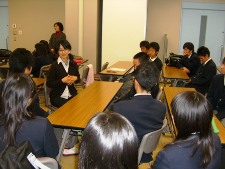 学生との懇談会