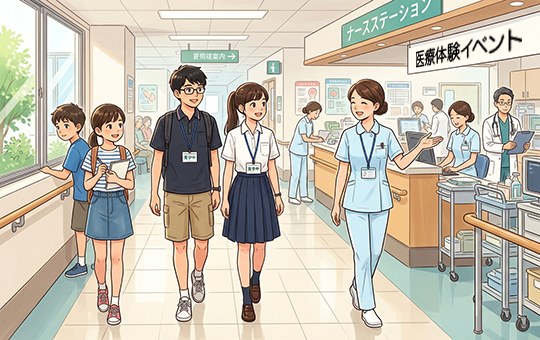 夏休み企画！ かだい病院版「こども霞が関見学デー」＆医療体験イベントの開催