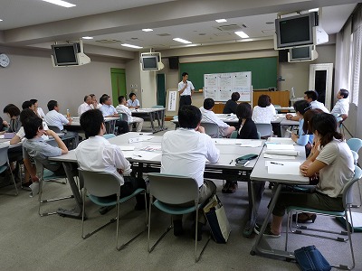 班別討議の風景 1