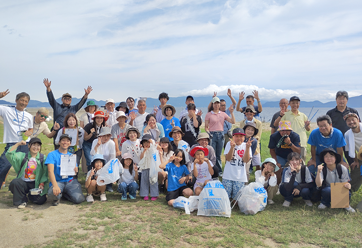 鎌野海岸ビーチクリーン