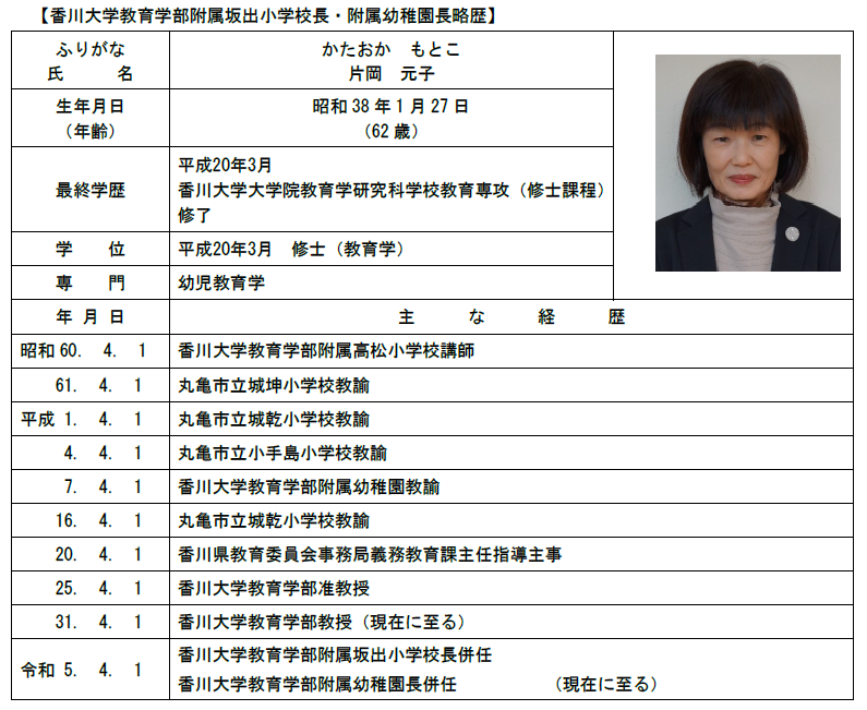 香川大学教育学部附属坂出小学校長・附属幼稚園長略歴.png