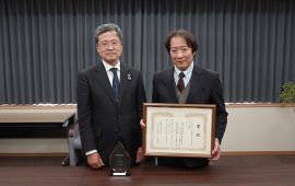 CEATEC AWARD 2023グランプリ受賞について学長報告を行いました