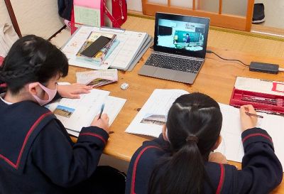 附属坂出小学校：教室と保健室をつなぐオンライン学習の実践