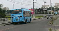 Bus route to the University Hospital
