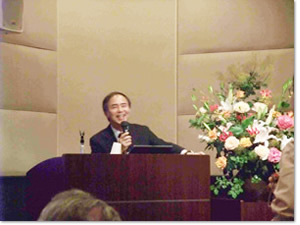 松田名誉教授の講演